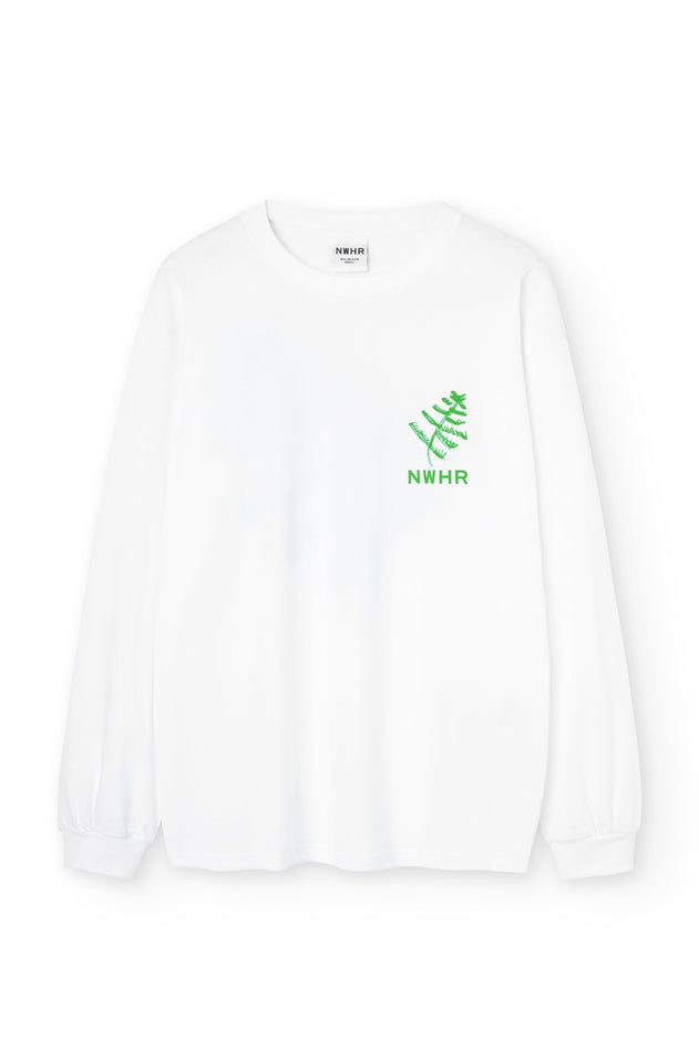 Forest Leaf T-Shirt White