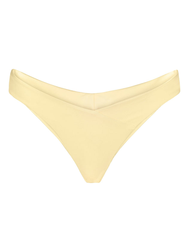 Canggu V-shape Bikini Bottom Mellow Yellow
