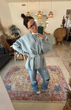 Iris Jacket Dull Light Blue
