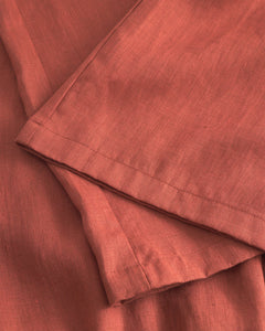 Flared Pants Dusty Red
