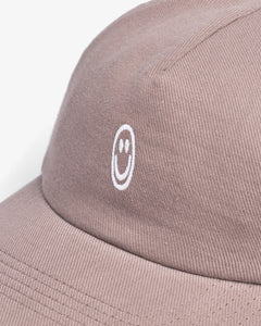Smiling Floppy Cap Washed Brown