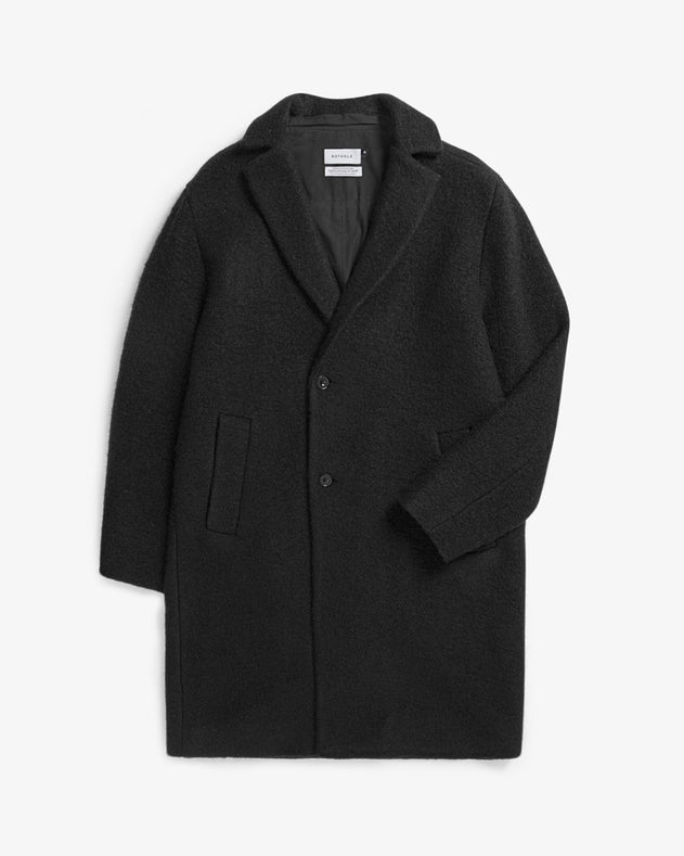 Formal Coat Soft Black