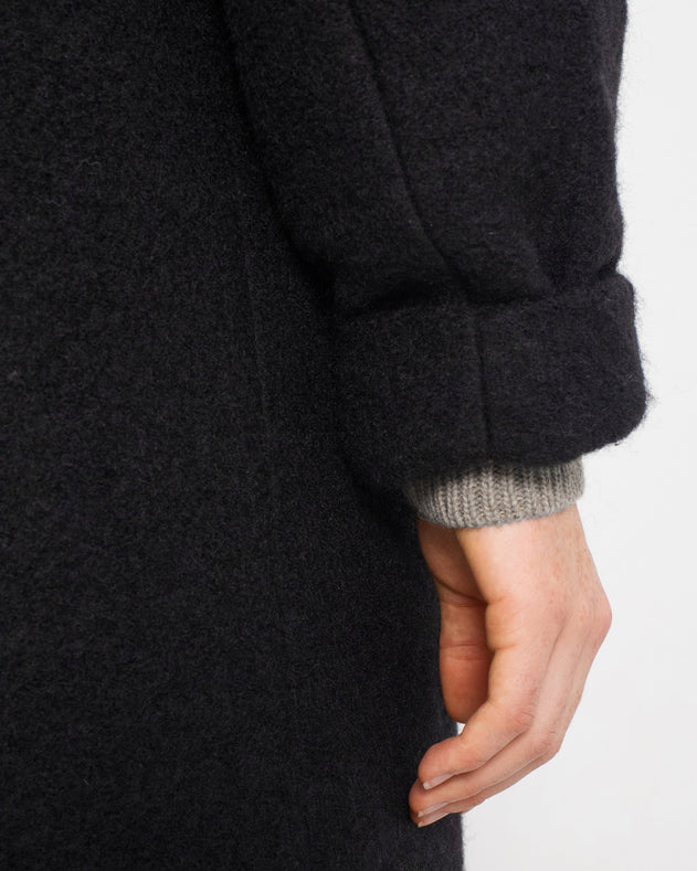 Formal Coat Soft Black