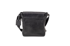 Leather Messenger Park Avenue Collection Black