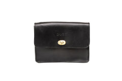 Leather Crossbody Santa Fe Collection Black