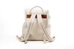 Leather Backpack Laurel Canyon Collection White