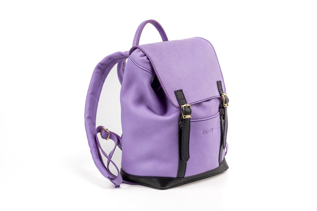 Leather Backpack Laurel Canyon Collection Lavender