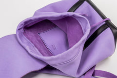 Leather Backpack Laurel Canyon Collection Lavender