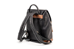 Leather Backpack Laurel Canyon Collection Black