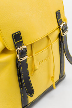 Leather Backpack Laurel Canyon Collection Yellow