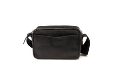 Leather Crossbody Sausalito Collection Black