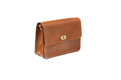 Leather Crossbody Santa Fe Collection Brown