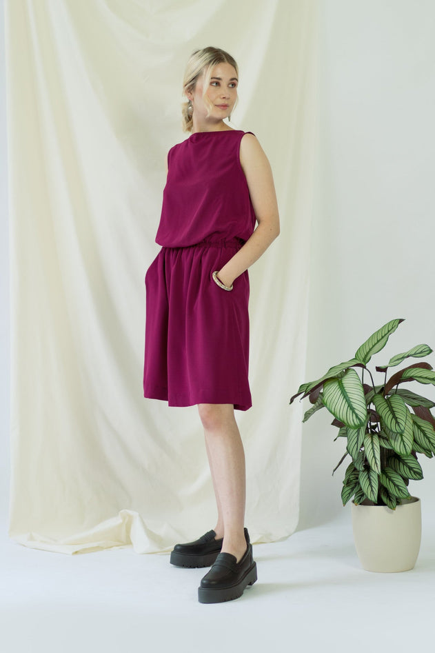 Bella Dress Magenta