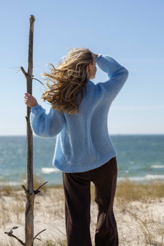 Melody Mohair Jumper Sky Blue
