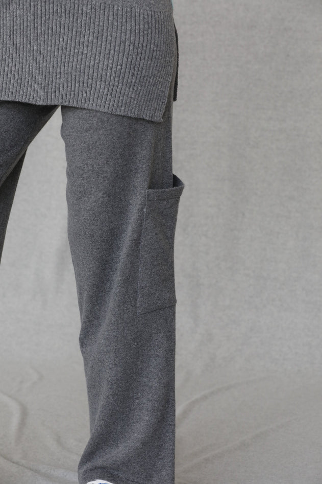 Angela Knitted Wool Trousers