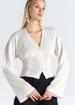 D'Arc Blouse Beige