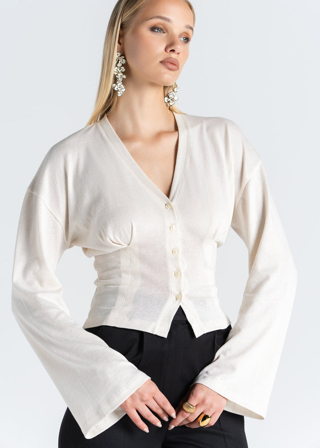 D'Arc Blouse Beige