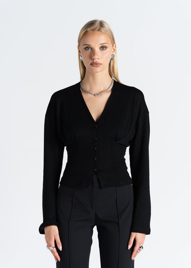 D'Arc Blouse Black