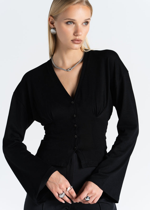 D'Arc Blouse Black