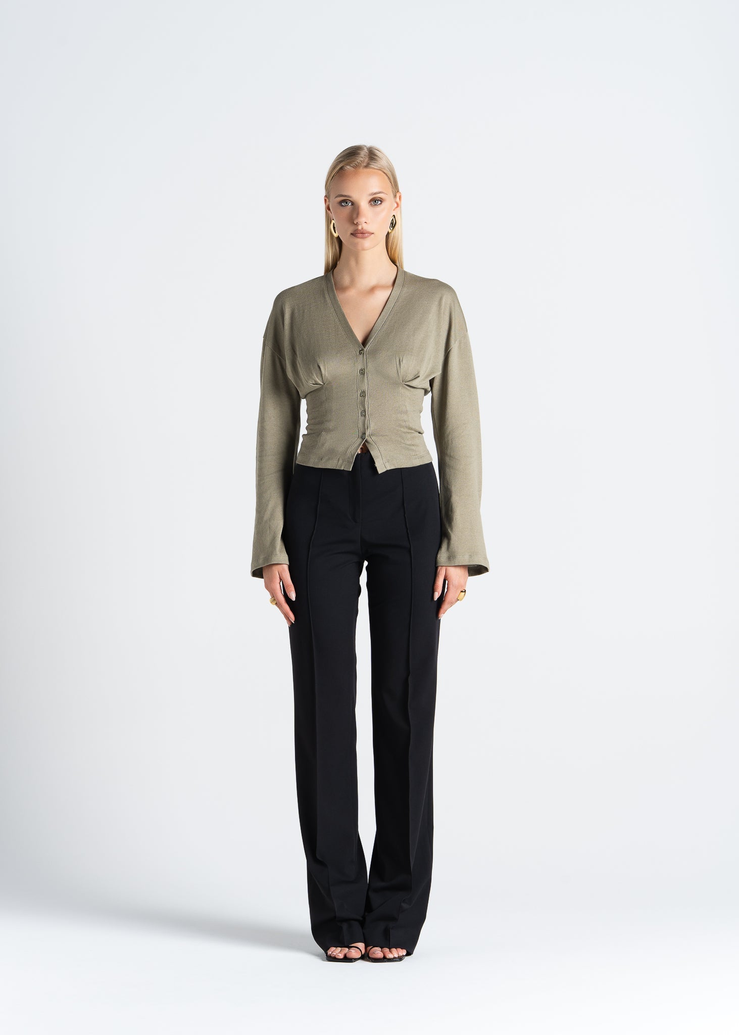 D'Arc Blouse Green