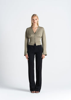 D'Arc Blouse Green