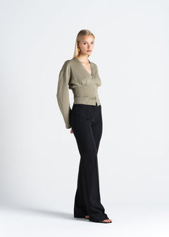 D'Arc Blouse Green