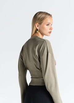 D'Arc Blouse Green