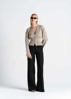 D'Arc Blouse Taupe