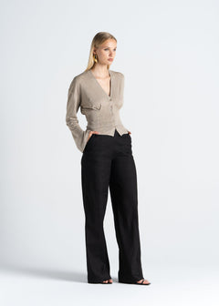 D'Arc Blouse Taupe