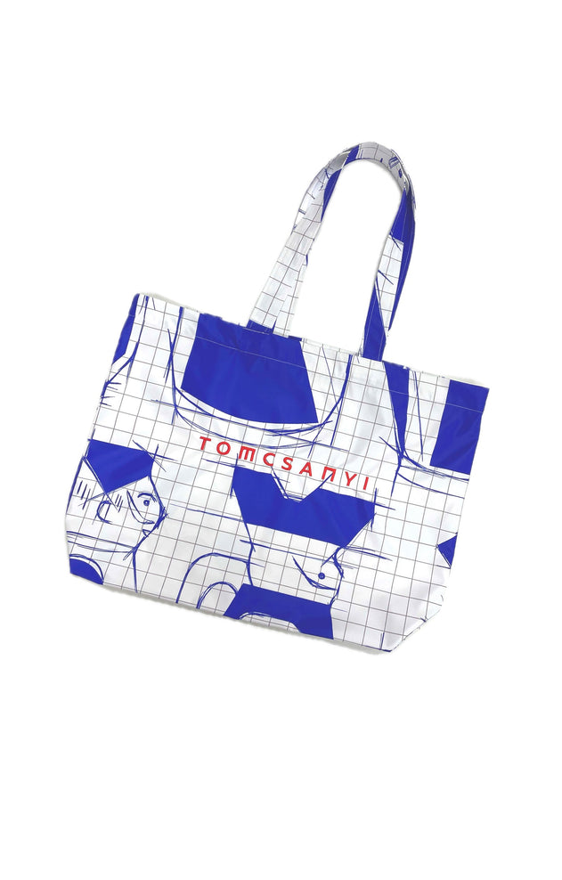 Gudauri Tote Bag Sketch Blue