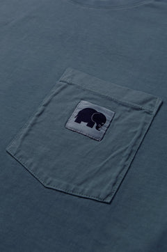 Garza Pigment Dyed T-Shirt Elm Green