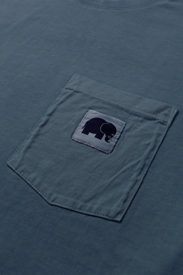 Garza Pigment Dyed T-Shirt Elm Green