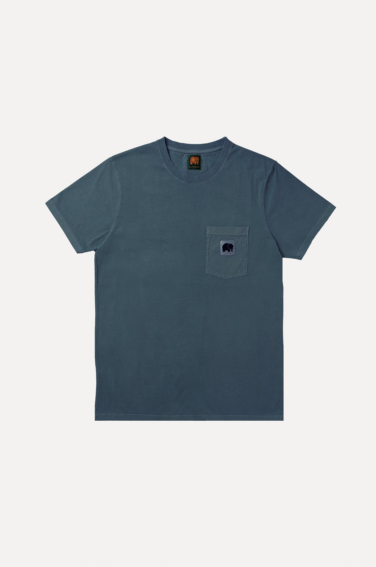Garza Pigment Dyed T-Shirt Elm Green