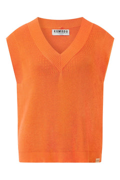 Sander Cotton/Tencel Top Orange