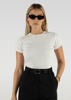 GS T-Shirt Full Length - White