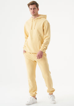 Halki Unisex Soft Touch Organic Cotton Hoodie Soft Yellow