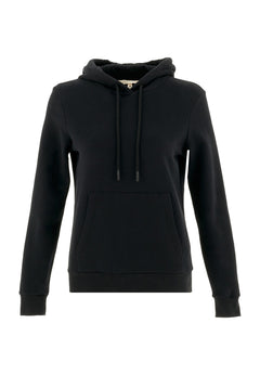 Haree Soft Touch Organic Cotton Hoodie Black