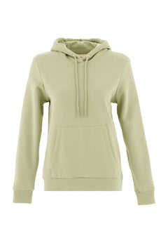 Haree Soft Touch Organic Cotton Hoodie Sage Green