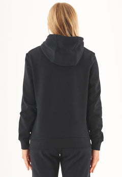 Haree Soft Touch Organic Cotton Hoodie Black