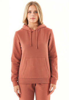 Haree Soft Touch Organic Cotton Hoodie Cinnamon