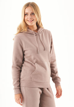 Haree Soft Touch Organic Cotton Hoodie Mocha