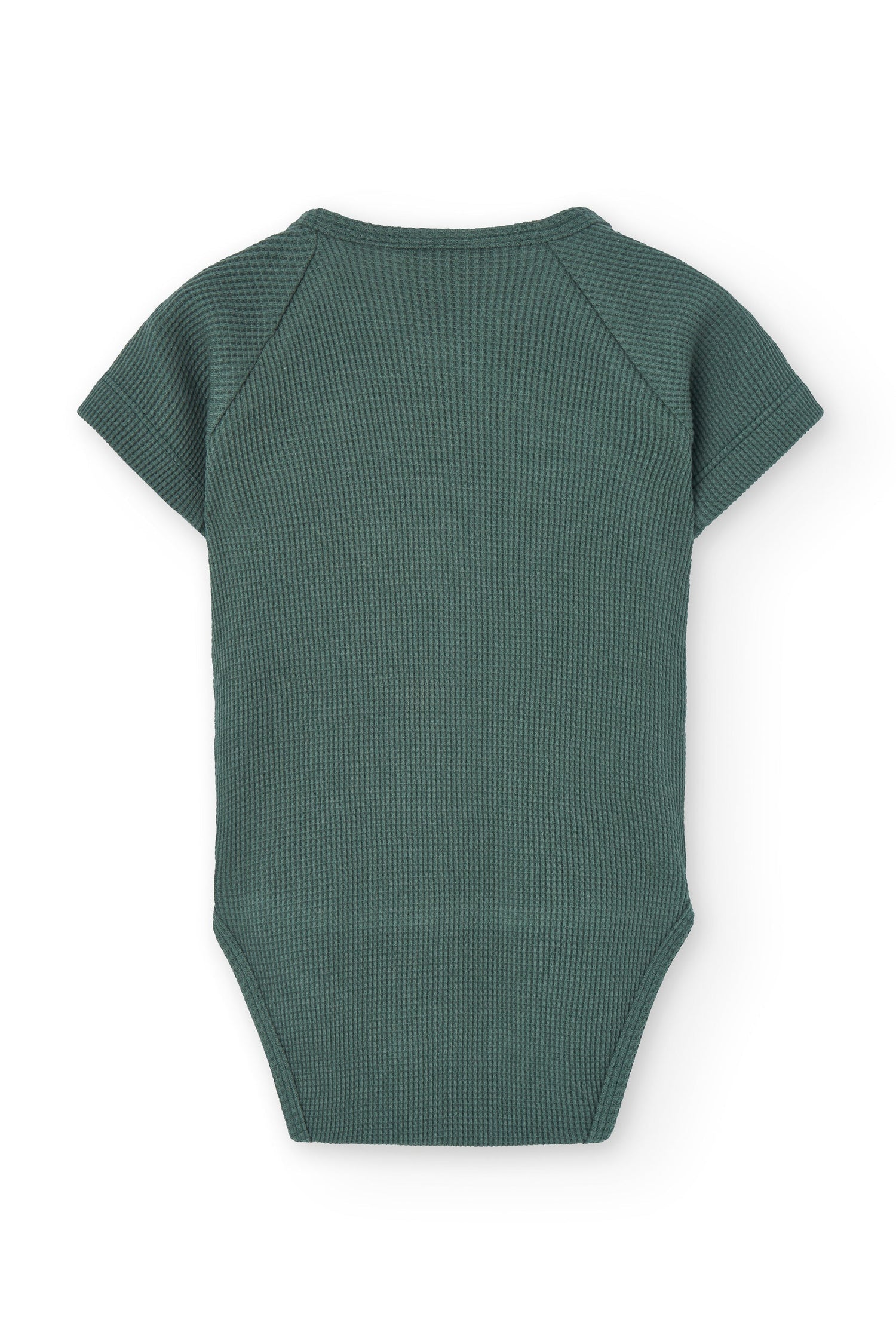 Baby's Haruka Waffle Kimono Bodysuit Blue