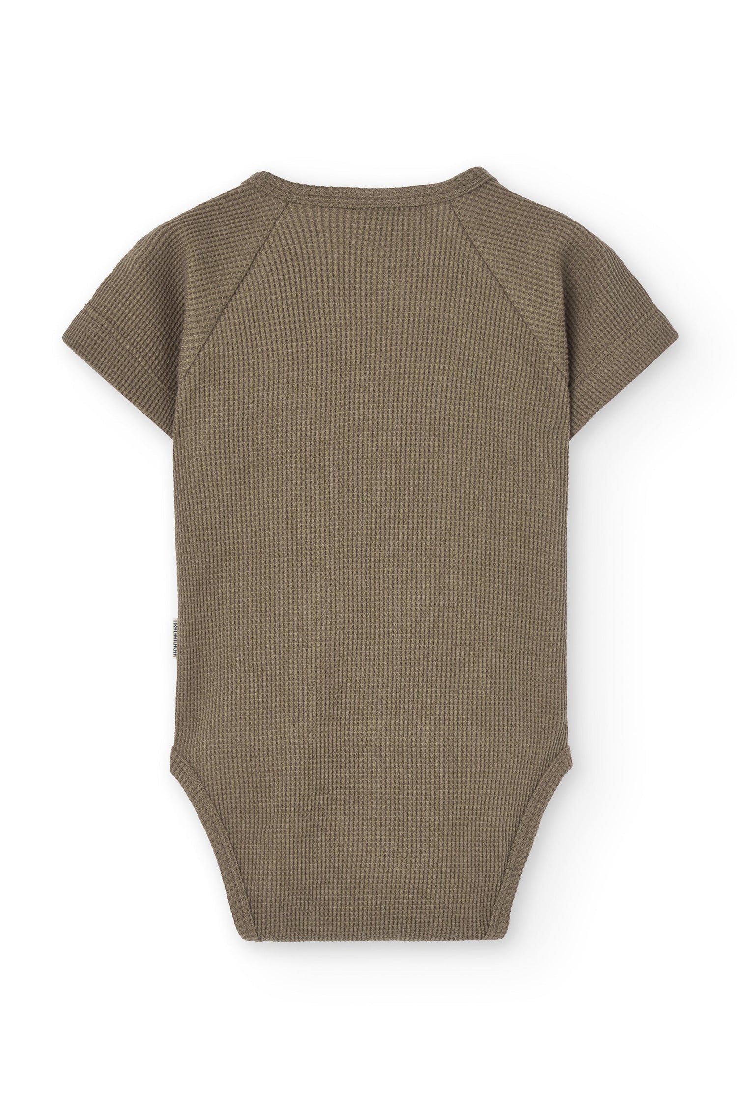 Baby's Haruka Waffle Kimono Bodysuit Brown