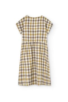 Kids' Hannia Wrap Dress Vichy