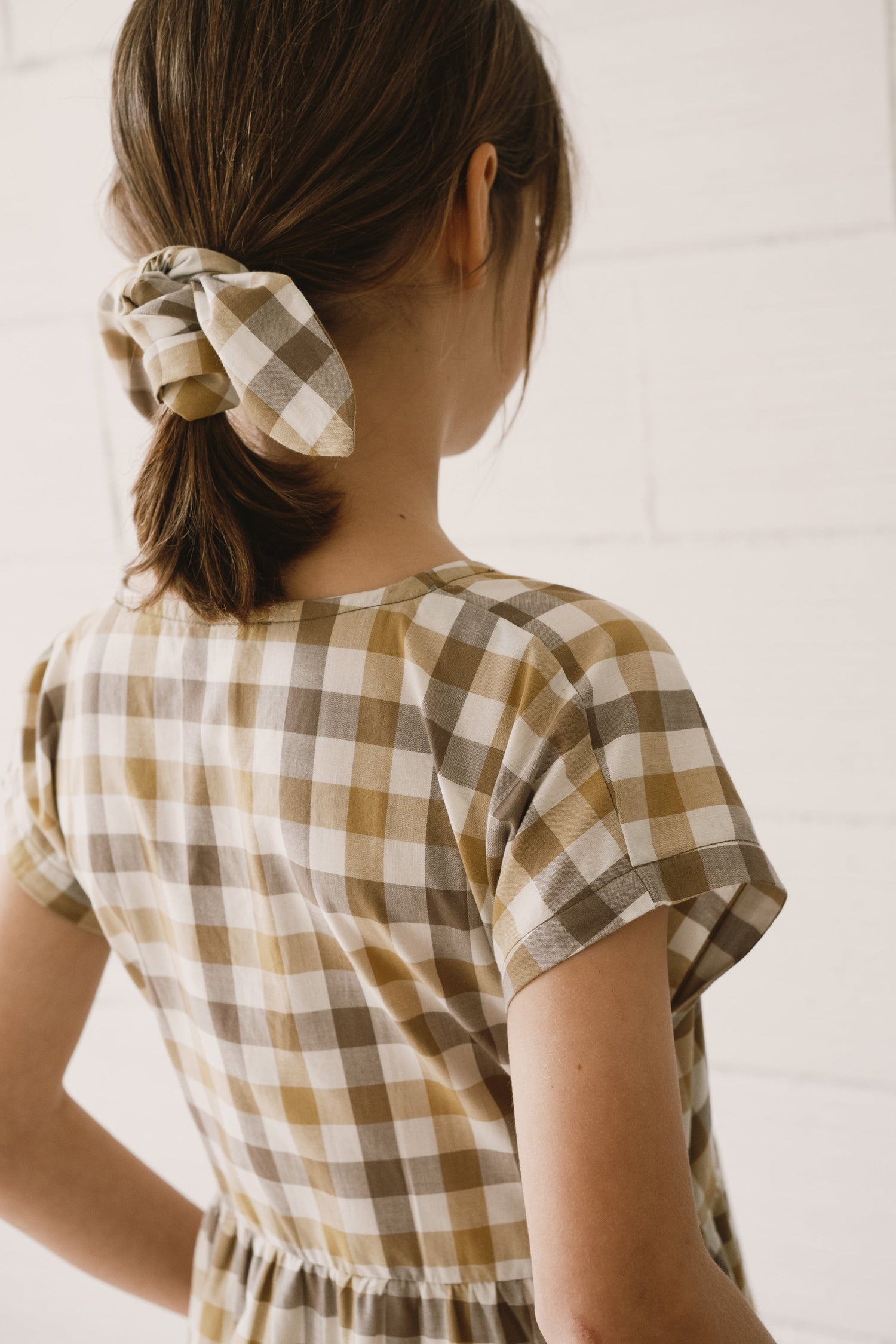 Kids' Hannia Wrap Dress Vichy