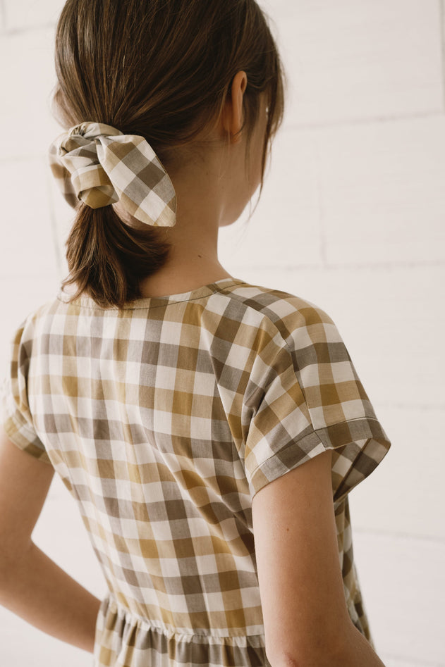 Kids' Hannia Wrap Dress Vichy