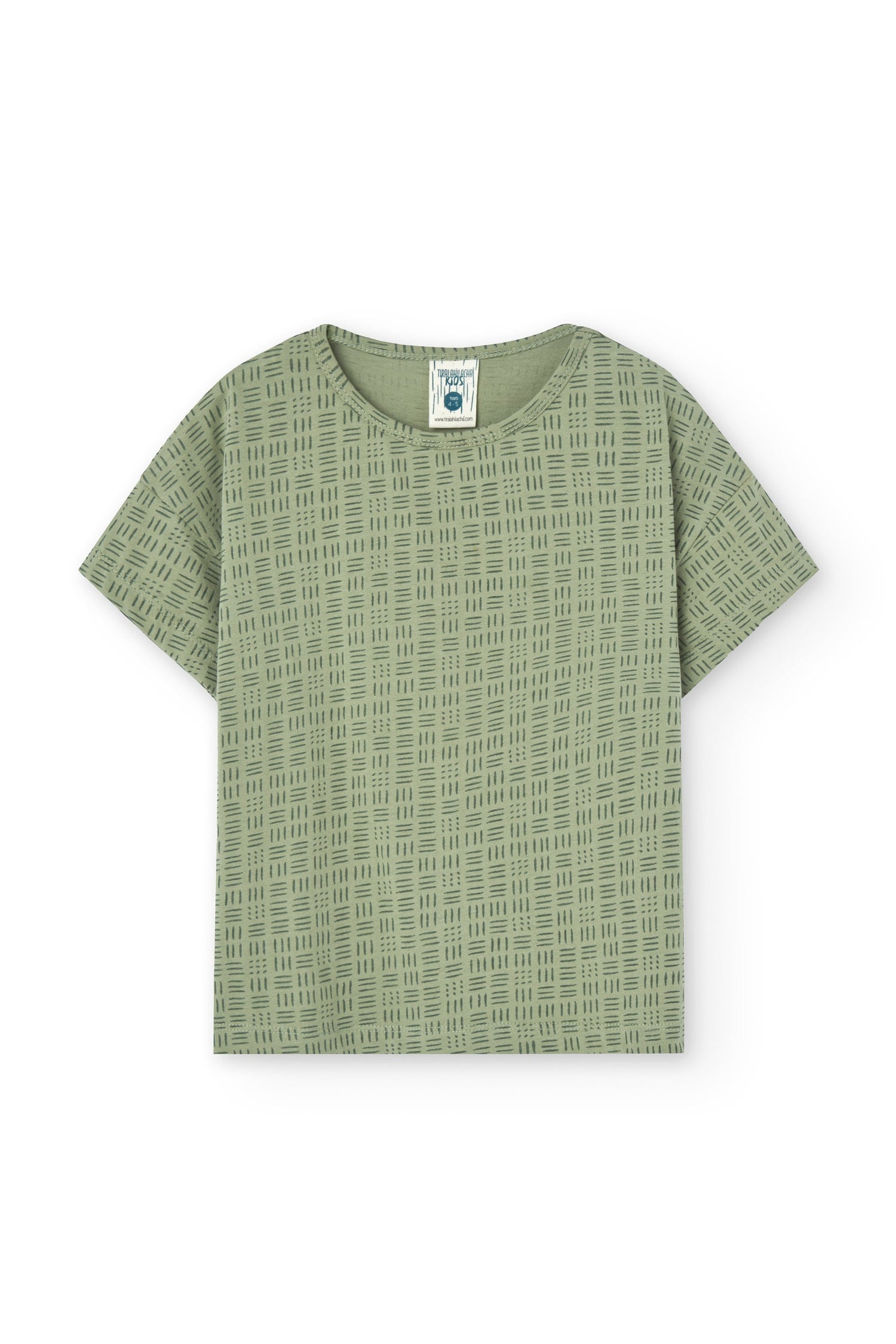 Kid's Haco Oversized T-Shirt Wicker Green