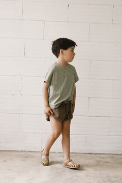 Kid's Haco Oversized T-Shirt Wicker Green
