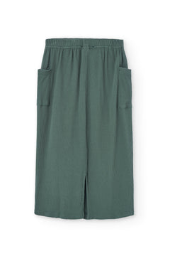 Kids' Hadiya Waffle Midi Skirt Blue