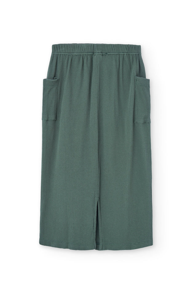 Kids' Hadiya Waffle Midi Skirt Blue